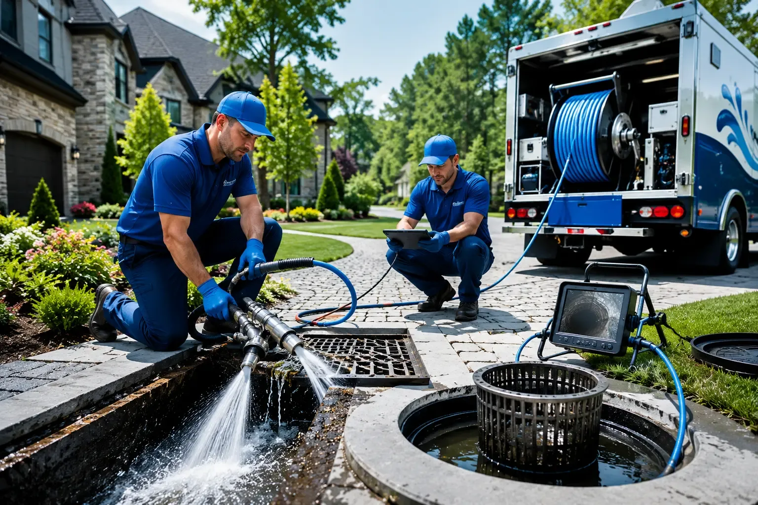 Local outdoor drain cleaning professionals in Haileyville, OK